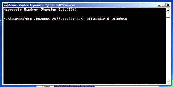 Scan Your System by command prompt